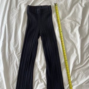 James Street Co ribbed stretch black pant  xs